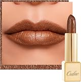 Oulac Metallic Shine Glitter Lipstick Nude High Impact 4.3 g Hawai Summer