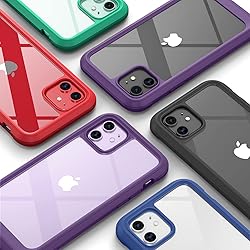 Diaclara Compatible with iPhone 11 Case, Full Body