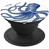 The Blue Octopus PopSockets PopGrip: Swappable Grip for Phones & Tablets