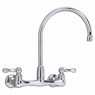American Standard 7293.152.002 Heritage Grifo de cocina con caño giratorio de 12 pulgadas para montaje en pared