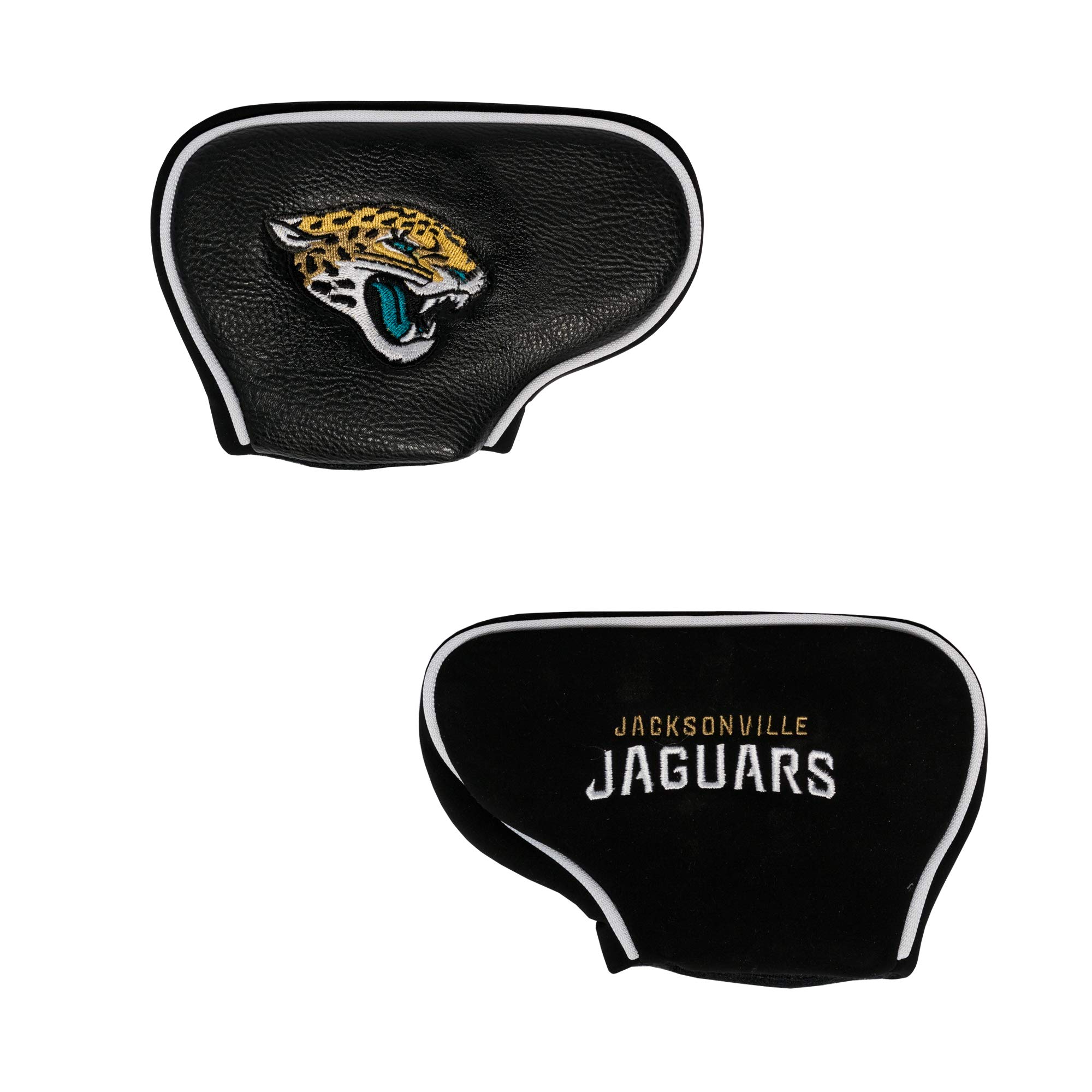 Team Golf NFL Jacksonville Jaguars Golf Blade Putter Cover Golf Club Blade Putter Headcover, Fits Most Blade Putters, Scotty Cameron, Taylormade, Odyssey, Titleist, Ping, Callaway