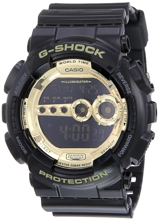 Buy Casio GShock Digital Gold Dial Men's Watch GD100GB1DR (G340
