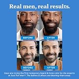 Just For Men 1-Day Beard Brow Colour Brush Real Black Instant Grey Coverage view 5