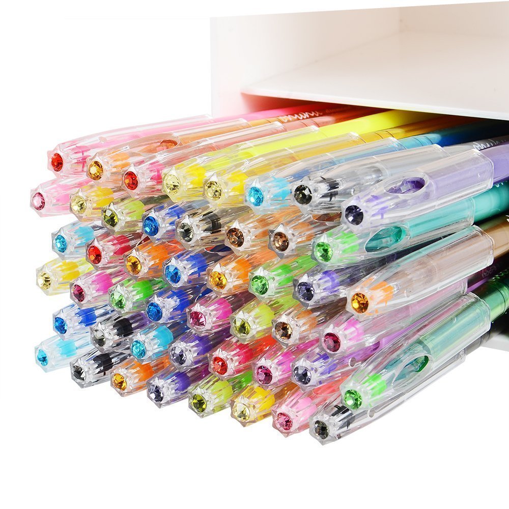Ohuhu Penne Gel a 48 colori per colorare libri schizzi disegni Ohuhu Penne Gel a 48 colori per colorare libri schizzi disegni pittura e scrittura Amazon Cancelleria e prodotti per ufficio