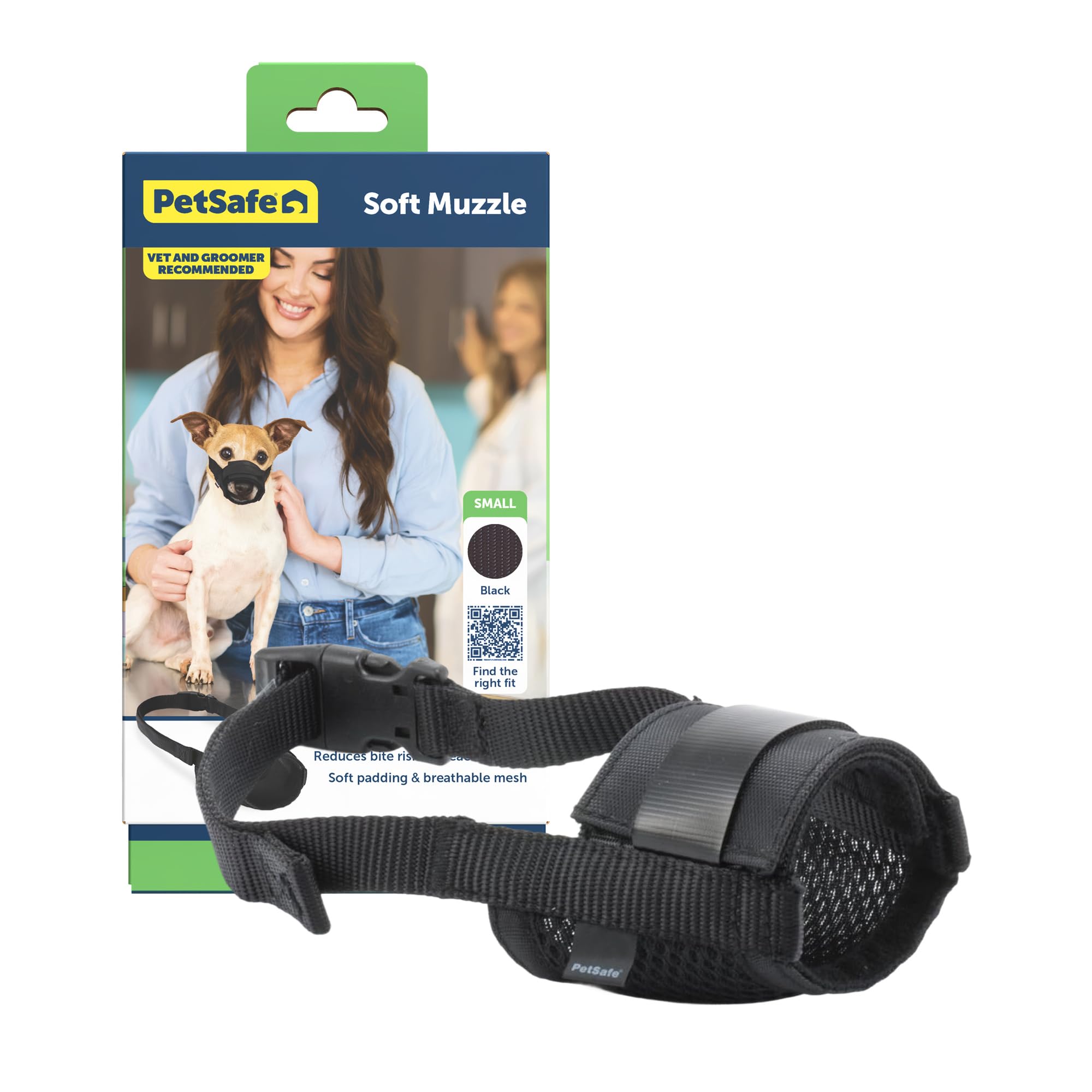 Photo 1 of PetSafe Dog Muzzle - Adjustable, Comfortable, Prevents Barking and Biting