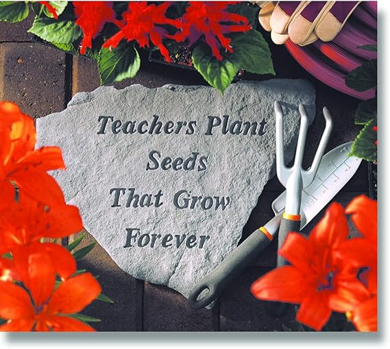 Amazon.com : Kay Berry Stepping Stone- Teachers Plant The Seeds
