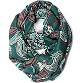 Scarf& Scarfand's Vibrant Colored Artistic Painting & Graphic Print Infinity Fashion