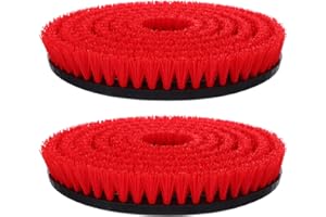 GLSTOY 2pcs Steam Mop Brush Head Replacement with Nylon Bristles for Shark Efficient Steam Cleaner Pads for