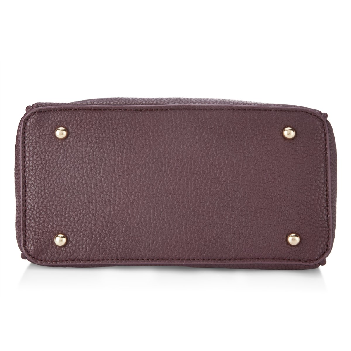 caprese zhilene women's satchel (burgundy) ()