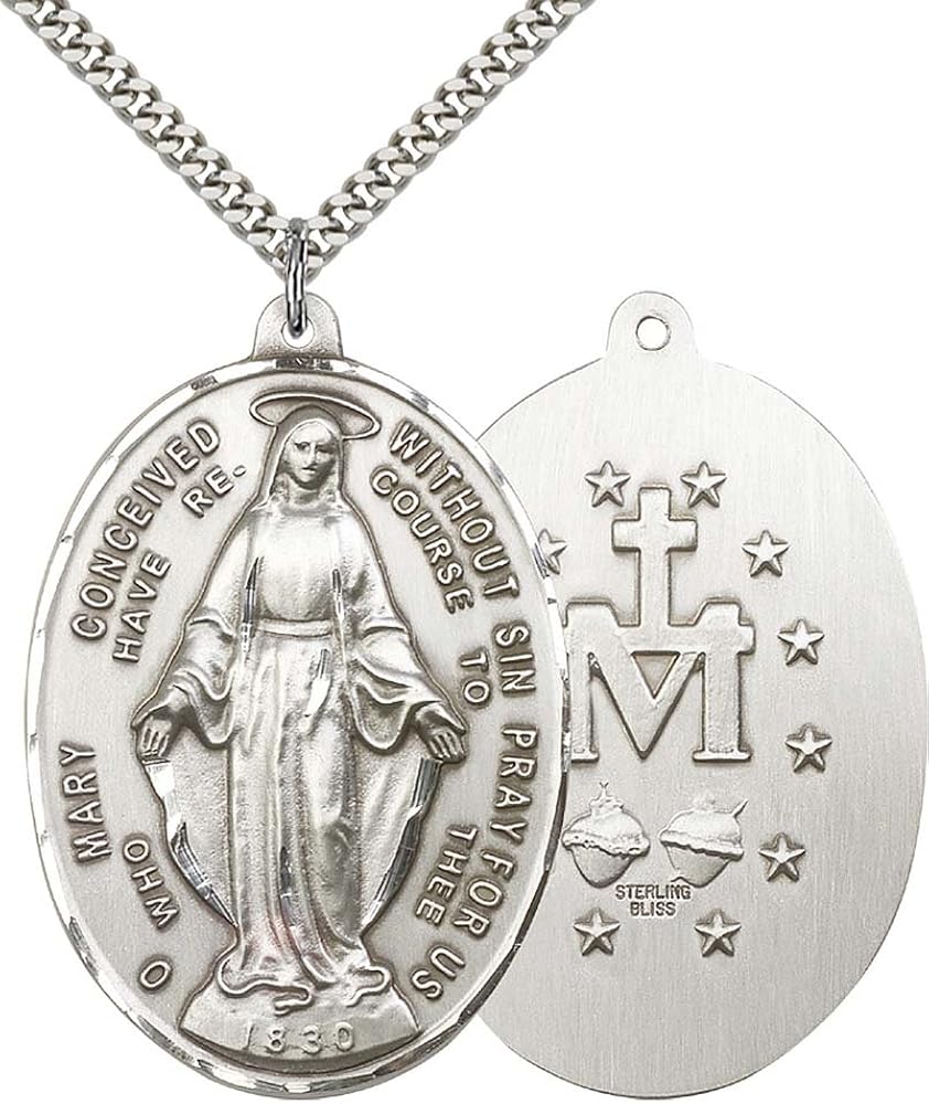 Immaculate conception necklace Clearance