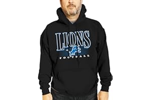 Team Fan Apparel NFL Adult Unisex Overtime Blueprint Soft Fleece Hooded Sweatshirt, Officially Licensed Football Hoodie!
