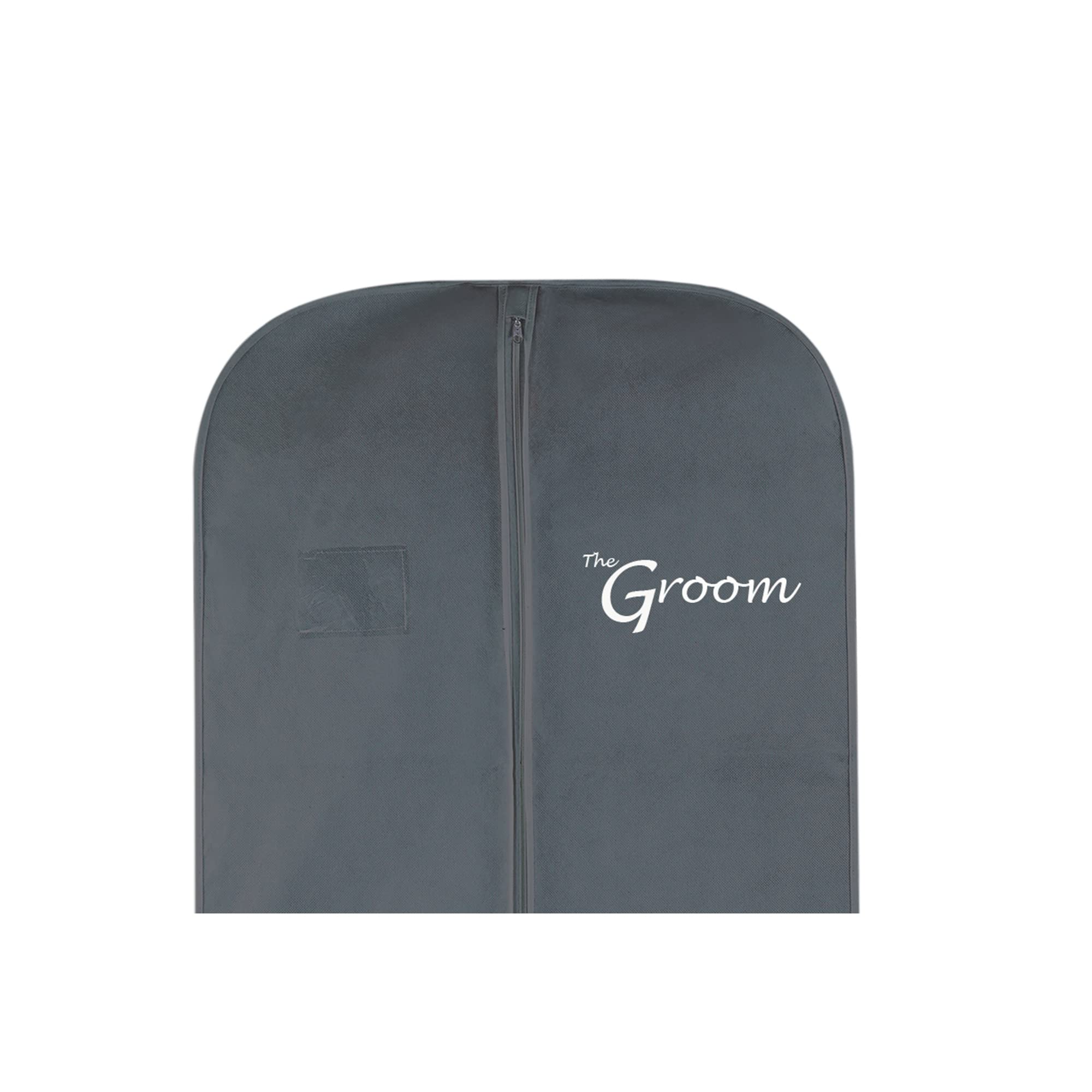 Wedding Dress Bag | Bridesmaid Mother of The Bride Maid of Honour Dress Cover Bag | Long Dress Bags Covers 72 inch | Dress Covers Garment Bags full Length Cover Bag (The Groom)