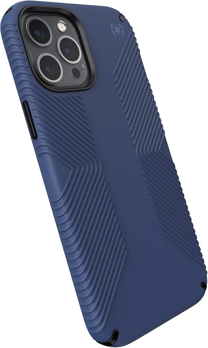 Speck Products Presidio2 Grip Iphone 12 Pro Max Case Coastal Blue Black Storm Blue Amazon Co Uk Electronics