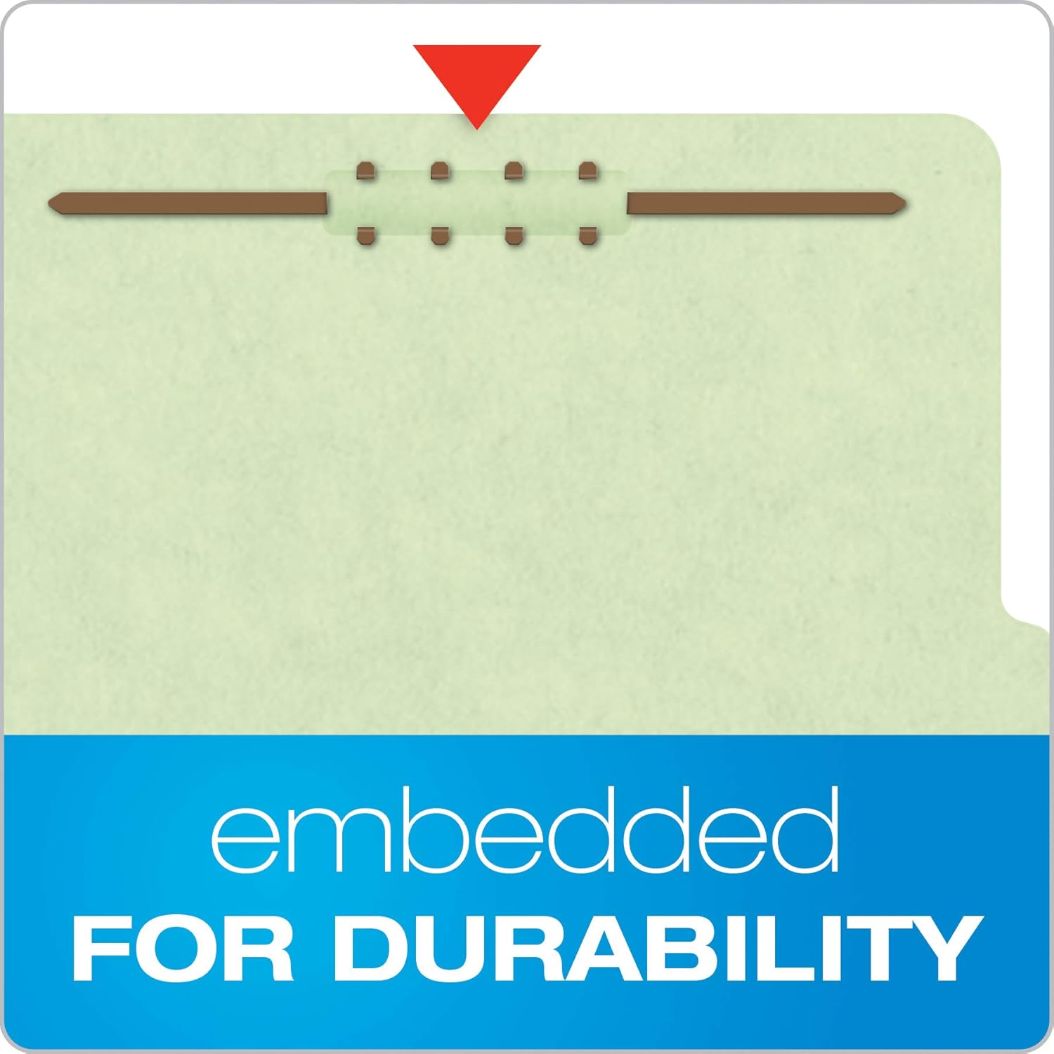 Pendaflex Top-Tab Pressboard Classification Folders, 2/5 Cut, 2 Dividers, Legal Size, Apple Green, 10 Per Box (2257G) : Top Tab Classification Folders : Office Products