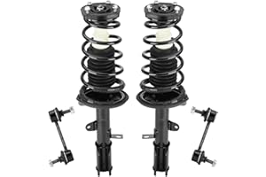 AEAGLE Rear Strut Assembly & Sway Bar Links for Toyota Corolla 1993-2002, 98-02 Prizm, 93-97 Geo Prizm, Shock Absorbers Replace171953 171954 4PCS
