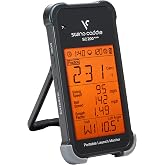 Voice Caddie Portable Golf Launch Monitor and Swing Analyzer with Real-Time Shot Data Tracking | Ideal Golf Swing Trainer/Training Equipment for Indoor &amp; Outdoor | Up to 20 Hours Battery Life