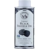 La Tourangelle, Black Truffle Oil, Complex Gourmet Earthy Flavor for Drizzling over Pasta, Popcorn, Vegetables, Potatoes, Sou