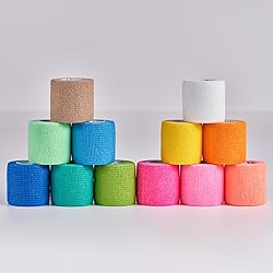 OK TAPE 12 Rolls Self Adhesive Bandage