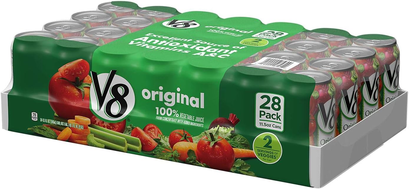 V8 Original Vegetable Juice Cans (11.5 oz., 28 ct.)322 Fluid Ounces