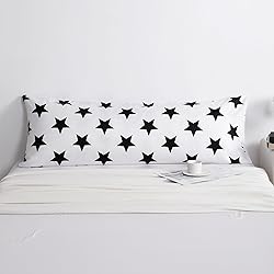 NTBAY Body Star Pillowcase, 1800 Thread Brushed