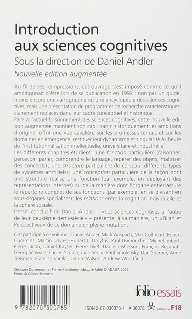 Amazon Fr Introduction Aux Sciences Cognitives Collectifs Andler Daniel Livres Amazon Fr Introduction Aux Sciences Cognitives Collectifs Andler Daniel Livres
