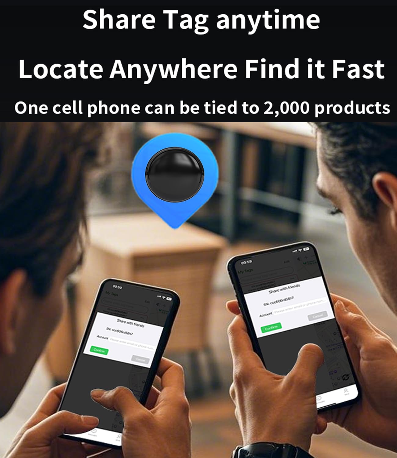 GPS Tracker for Vehicles - Hidden Tracking Devices for Cars, GPS Tracker for Vehicle No Monthly Fee, Car Tracker Device with Real-Time Location, No Subscription, Compact Tracker Device