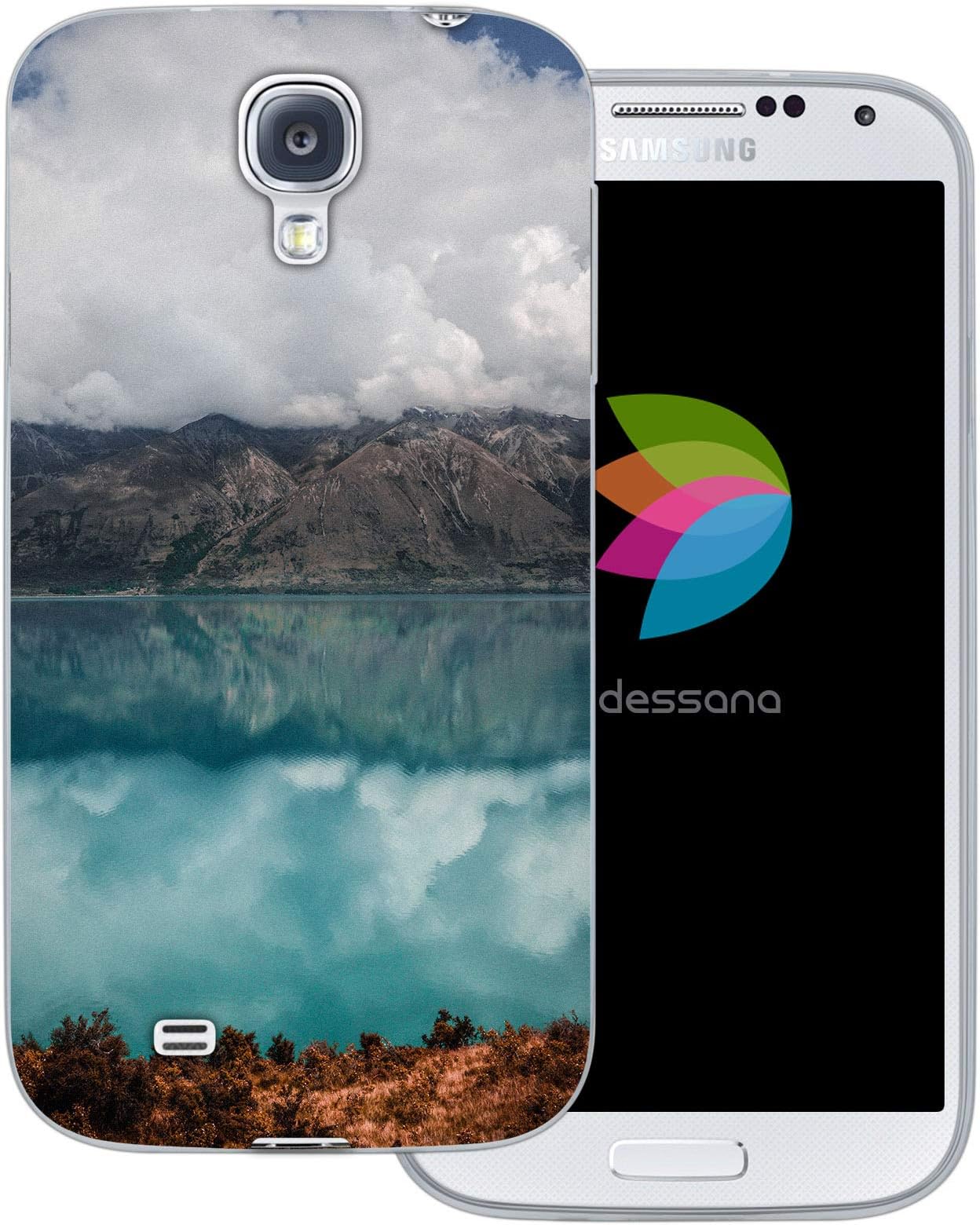 dessana New Zealand Landscape Transparent Protective Case Phone Cover for Samsung Galaxy S9 Plus Lake Ohau