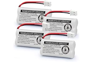 GEILIENERGY Replacement Battery BT166342 / BT266342 BT183342/BT283342 BT166342/BT266342 Compatible for Cordless Telephones CS