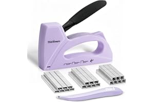 THINKLEARN Light Duty Staple Gun for Wood, Upholstery Staple Gun for Classroom with 1600pcs JT21 Staples 1/4, 5/16, 3/8 inch and Staple Remover, Fabric Stapler Gun for Crafts, Bulletin Board Stapler for Teachers