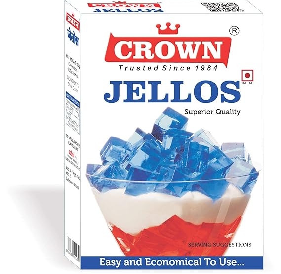 Crown Jellos Gelatin 50G X Pack Of 2 Total:100G