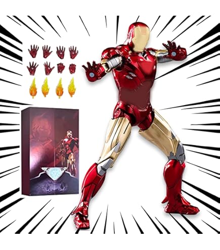 Amazon.com: threezero Marvel Infinity Saga: Iron Man Mark XLVI 1