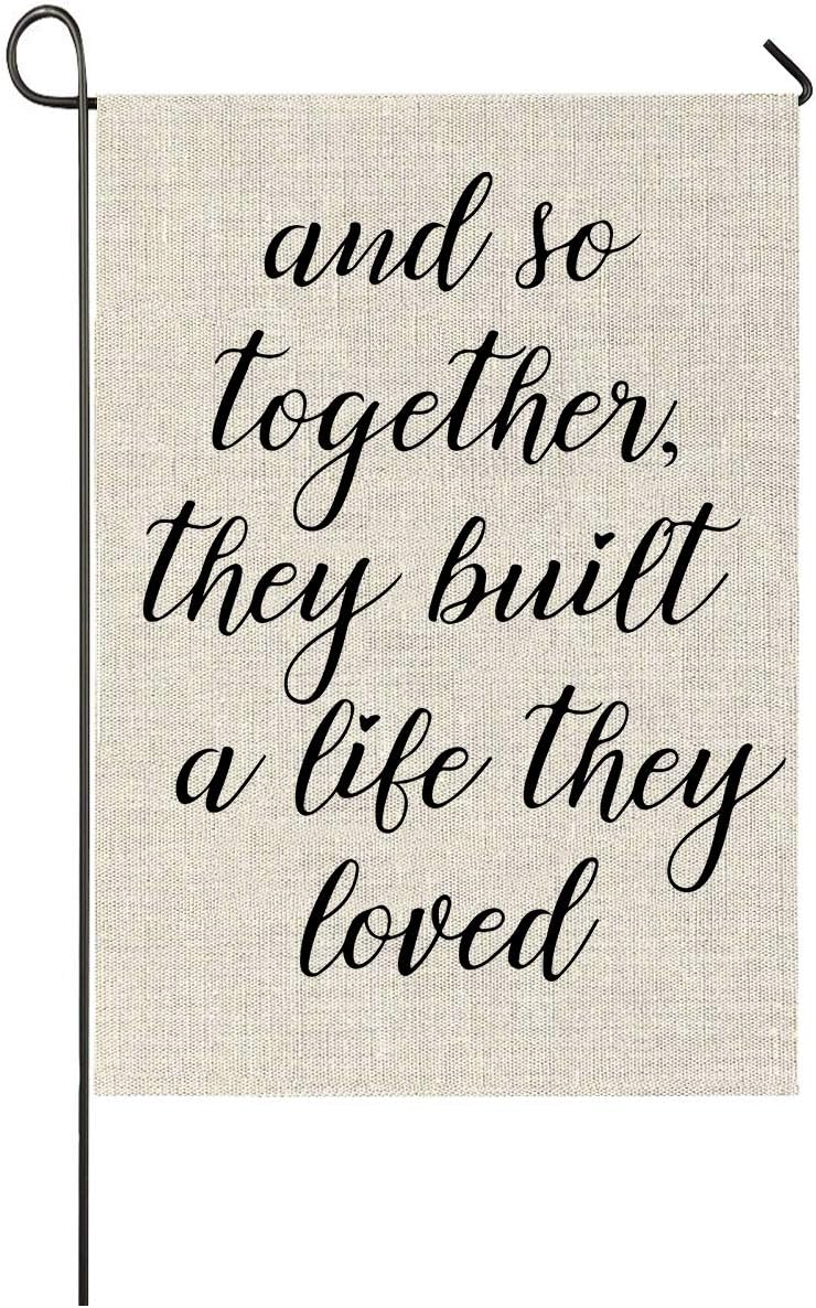 Best Quote Garden Flag