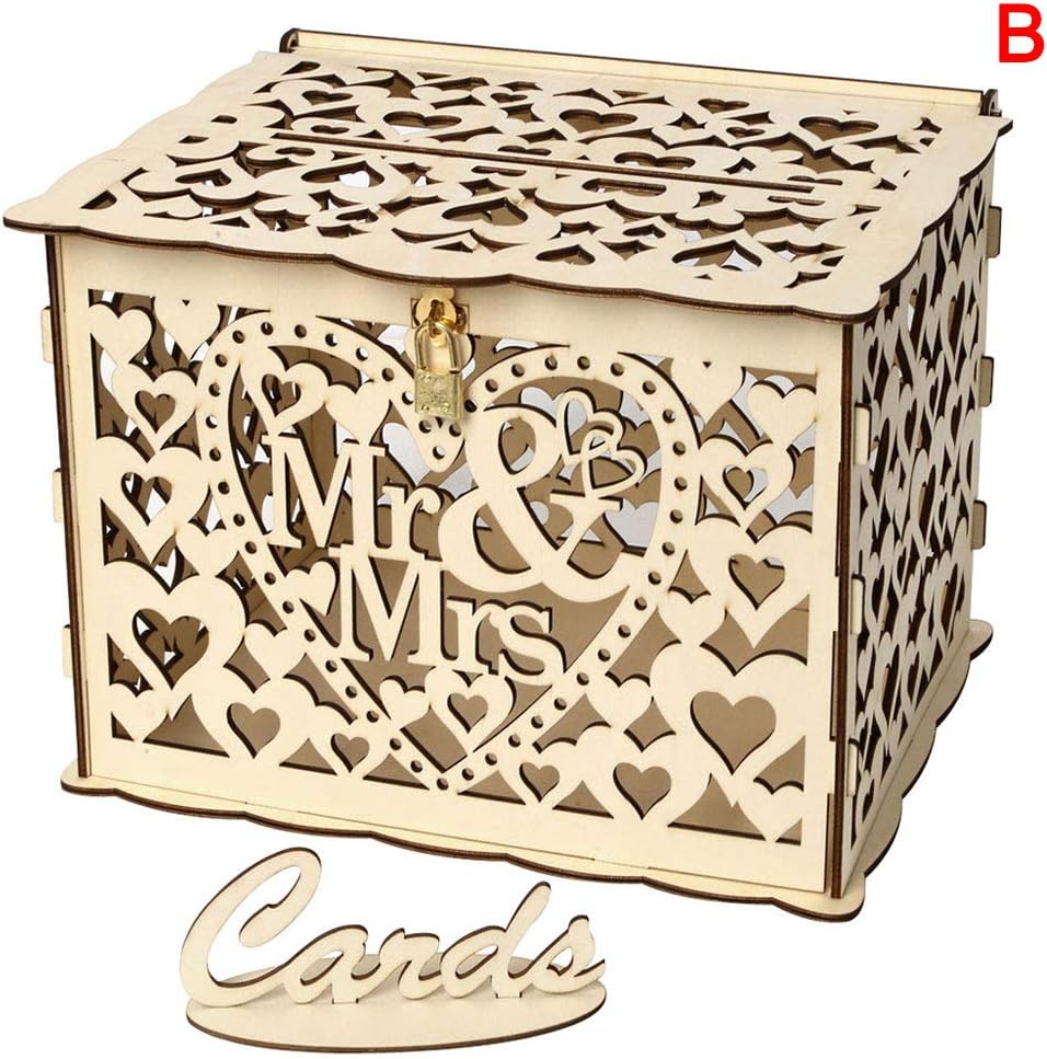 scatola con fessura per la carta