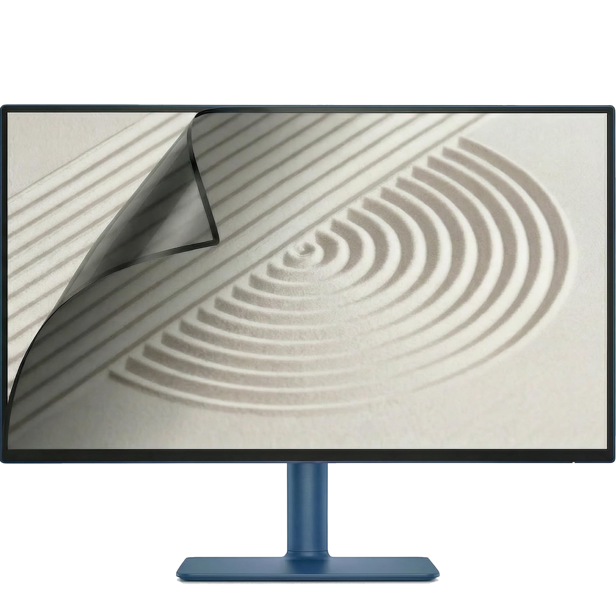 Photo 1 of [32 inch] Computer Privacy Screen Filter (2 Pack) – Pre-Installed Nano-Suction Bezel (No Messy Tapes) – Anti-Blue Light & Anti-Glare Film – Seamless "Native" Fit for Ultra-Wide & Curved Monitors – Secure 4-Sided Grip for Tilted Screens – Washable & Reusab