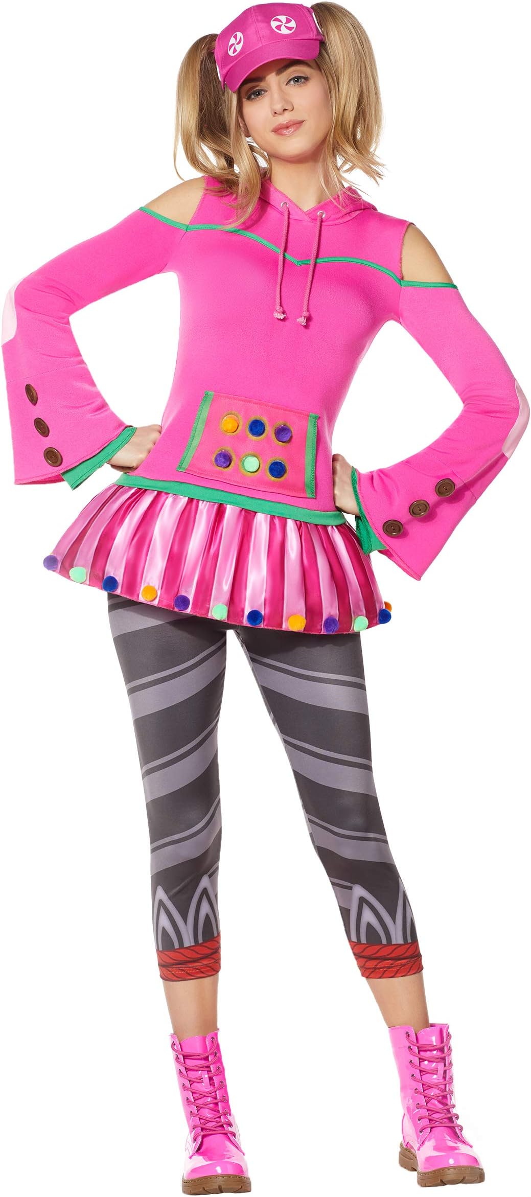 Spirit Halloween Adult Zoey Fortnite Costume | Officially Licensed
