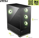 MSI MAG PANO 110R PZ Mid-Tower Gaming PC Case USB 20Gbps Type-C view 2