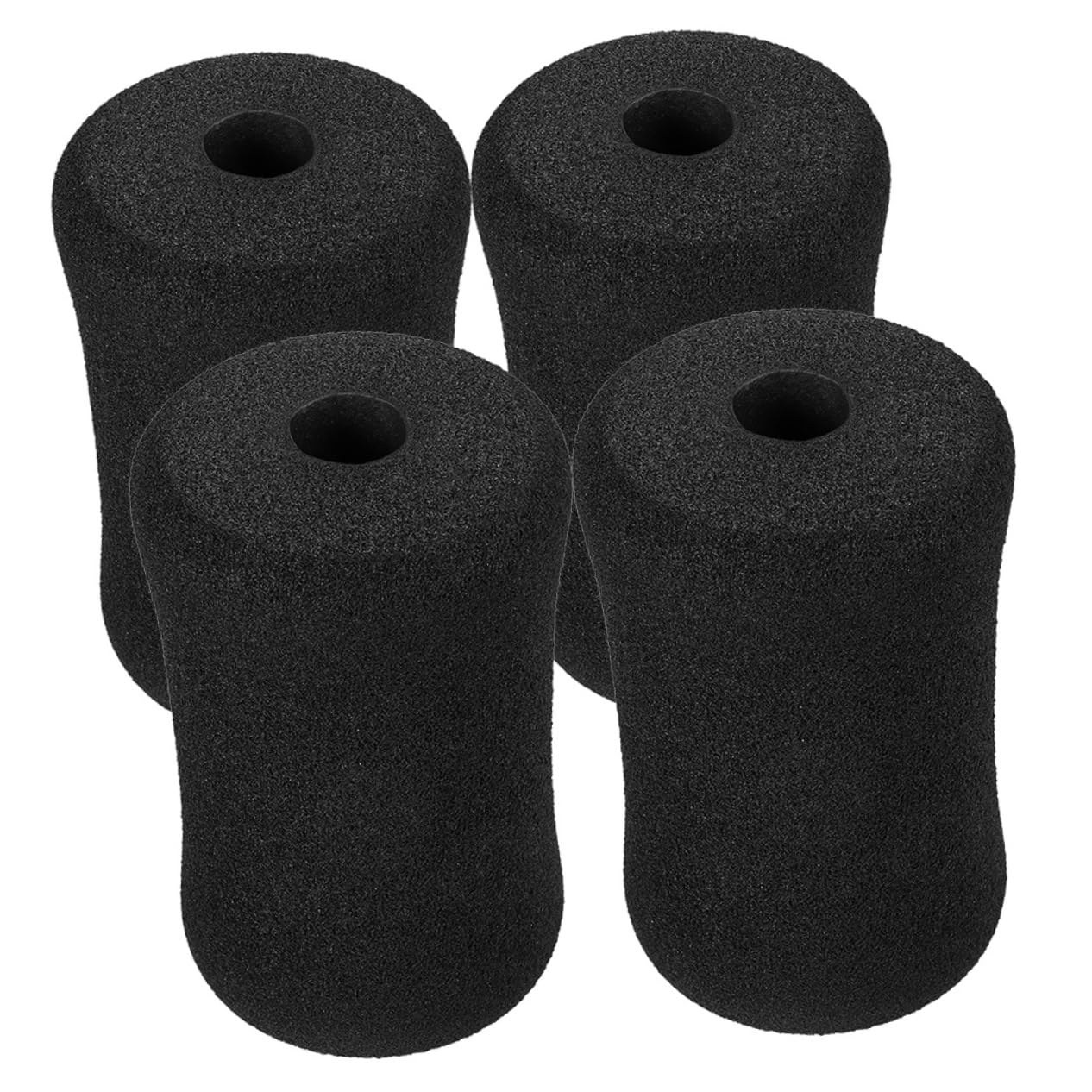 Yardwe 4Pcs Foam Roller Covers Replacement Soft Cushion Pads for Ab Training Sleeve Gym Equipment Exercise Accessories