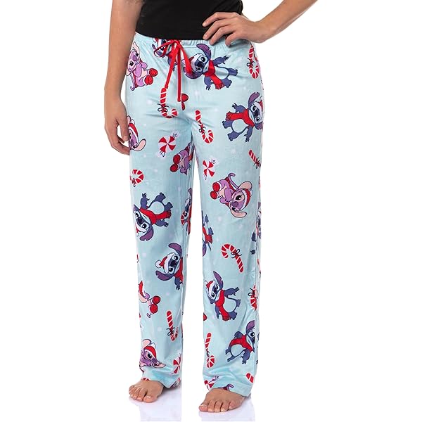MJC International Men's Disney's Lilo and Stitch Christmas Buffalo