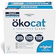 ökocat Original Wood Clumping Cat Litter, Unscented, 13.2 pounds - Natural Ingredients, Stops Odor, Clumps Solid, 99% Dust Free, Great for All Cats