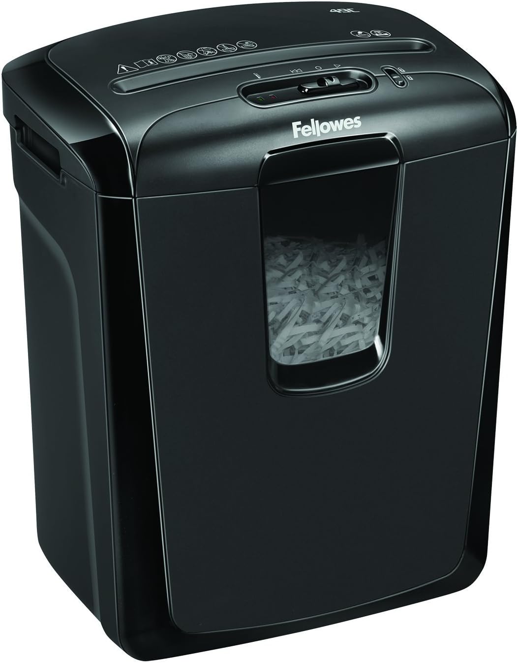 Fellowes Powershred 49C 8-Sheet Cross-Cut Paper and Credit Card Shredder (4605801), Black : Electronics