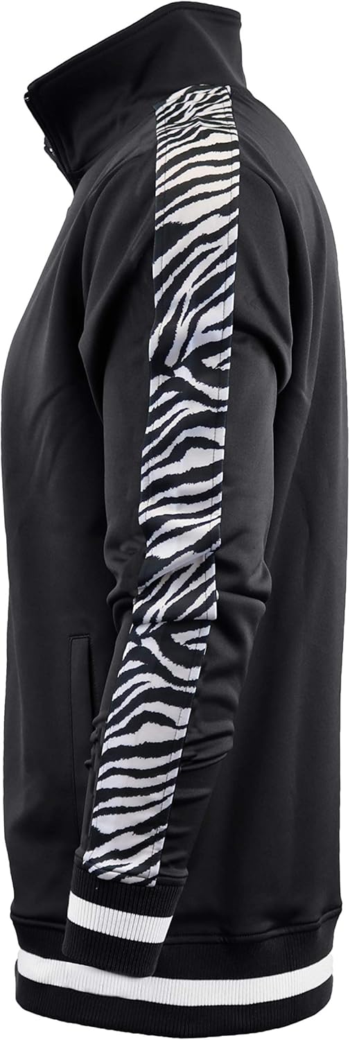 SCREENSHOT Mens Urban Hip Hop Premium Track Jacket - Slim Fit Side Taping Sportswear Urbanwear Streetwear Fashion Top at  Men’s Clothing store