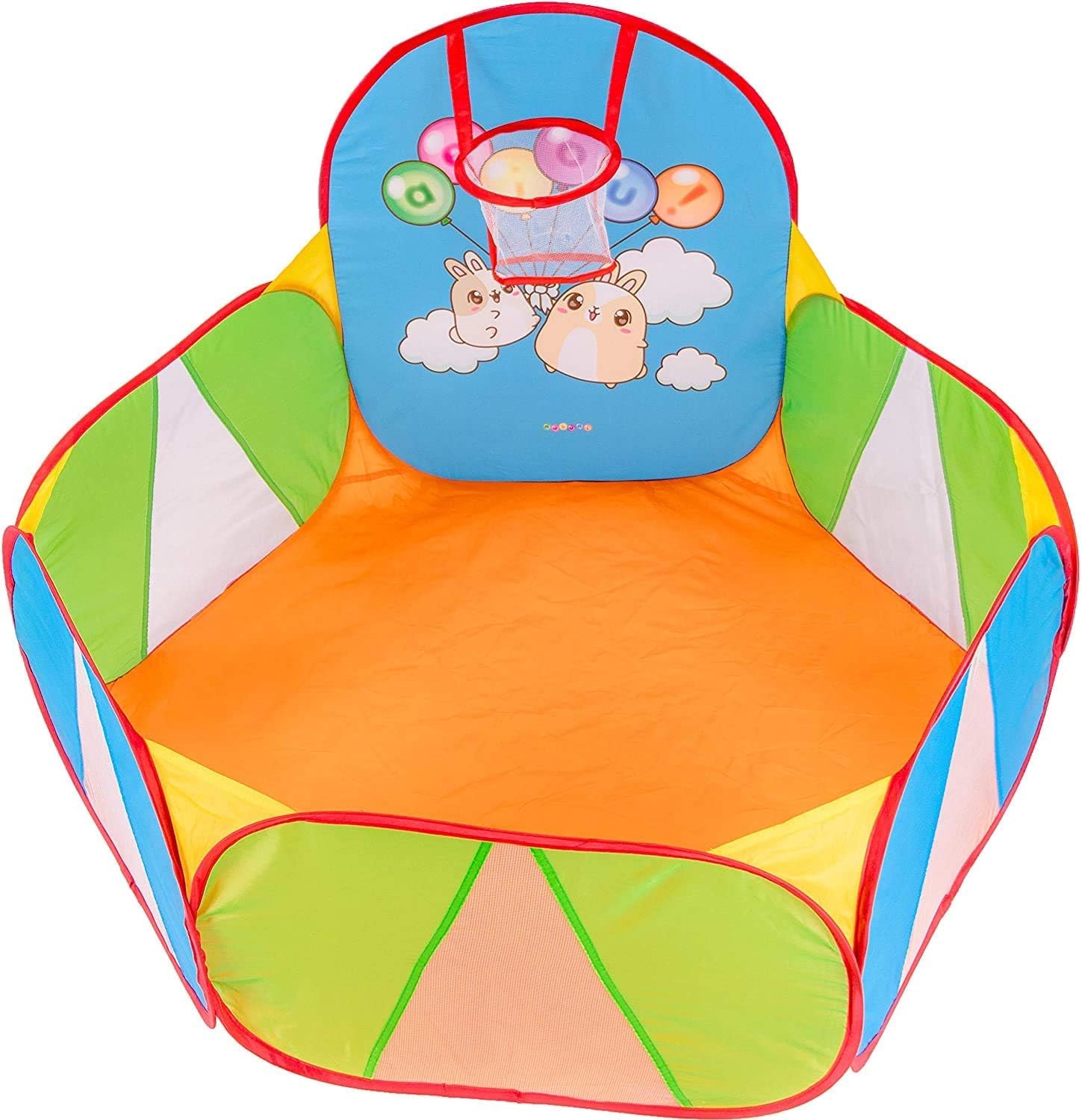 Nubuni Children's Play Tent with Ball Pool for Toddlers and Babies: Pop Up PlayCentre: Balls Not Included