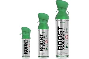 Boost Oxygen Natural Collection | Large 10L, Medium 5L & Pocket Size 3L (3 Pack)