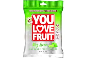 You Love Fruit Organic Fruit Leather, Key Lime, 1 Ounce (Pack of 12)