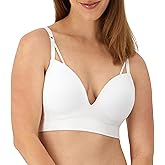 Maidenform Women's M, Seamless Foam, Wireless Bra with Sweetheart Neckline