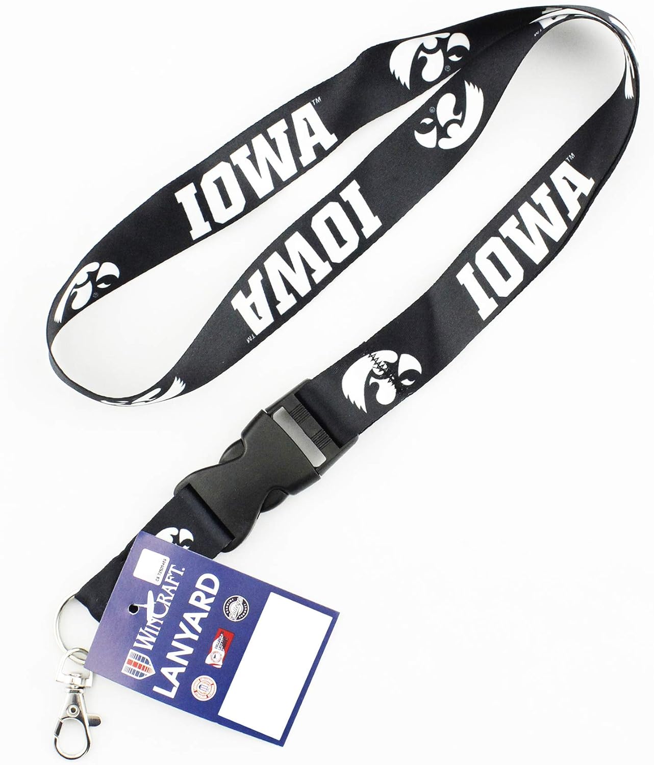 iowa hawkeye lanyard