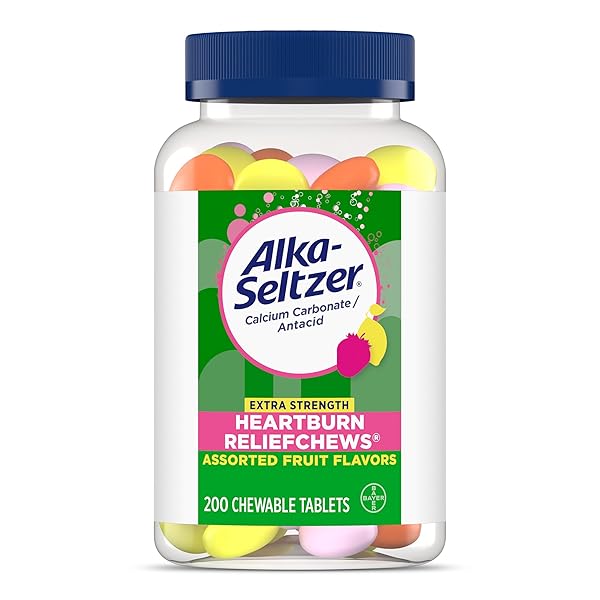 ALKA-SELTZER EXTRA STRENGTH HEARTBURN RELIEFCHEWS, ANTACID FOR FAST...