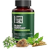 KAPIVA MEN Sleep Support Supplement with Bacopa, Valerian, Ashwagandha, and Other Herbs and Vitamins, Supports Healthy Sleep Patterns, 60 Day Supply, 120 Capsules