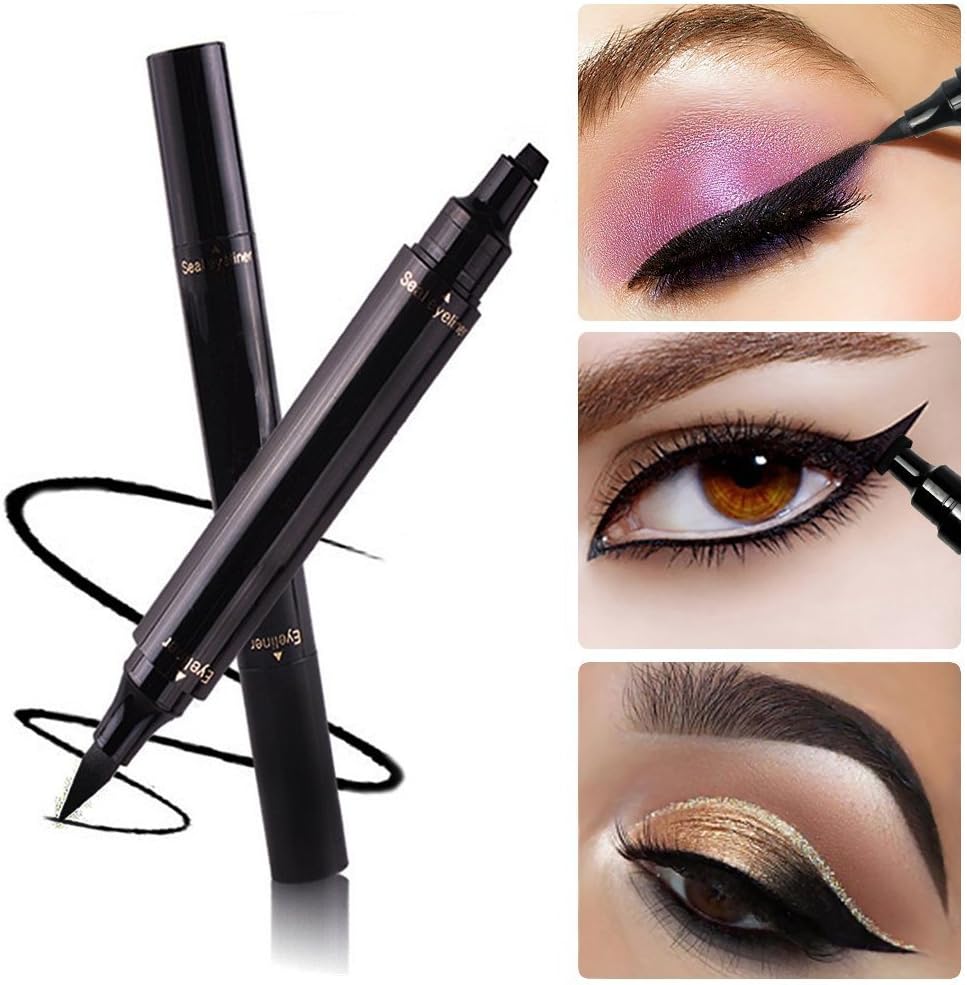 Eyeliner Stamp Looks at Mary Thompson blog