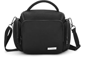 G-raphy Camera Bag Case Camera Shoulder Bag DSLR SRL Bag Photography Accessories with Removal Straps for Women Men